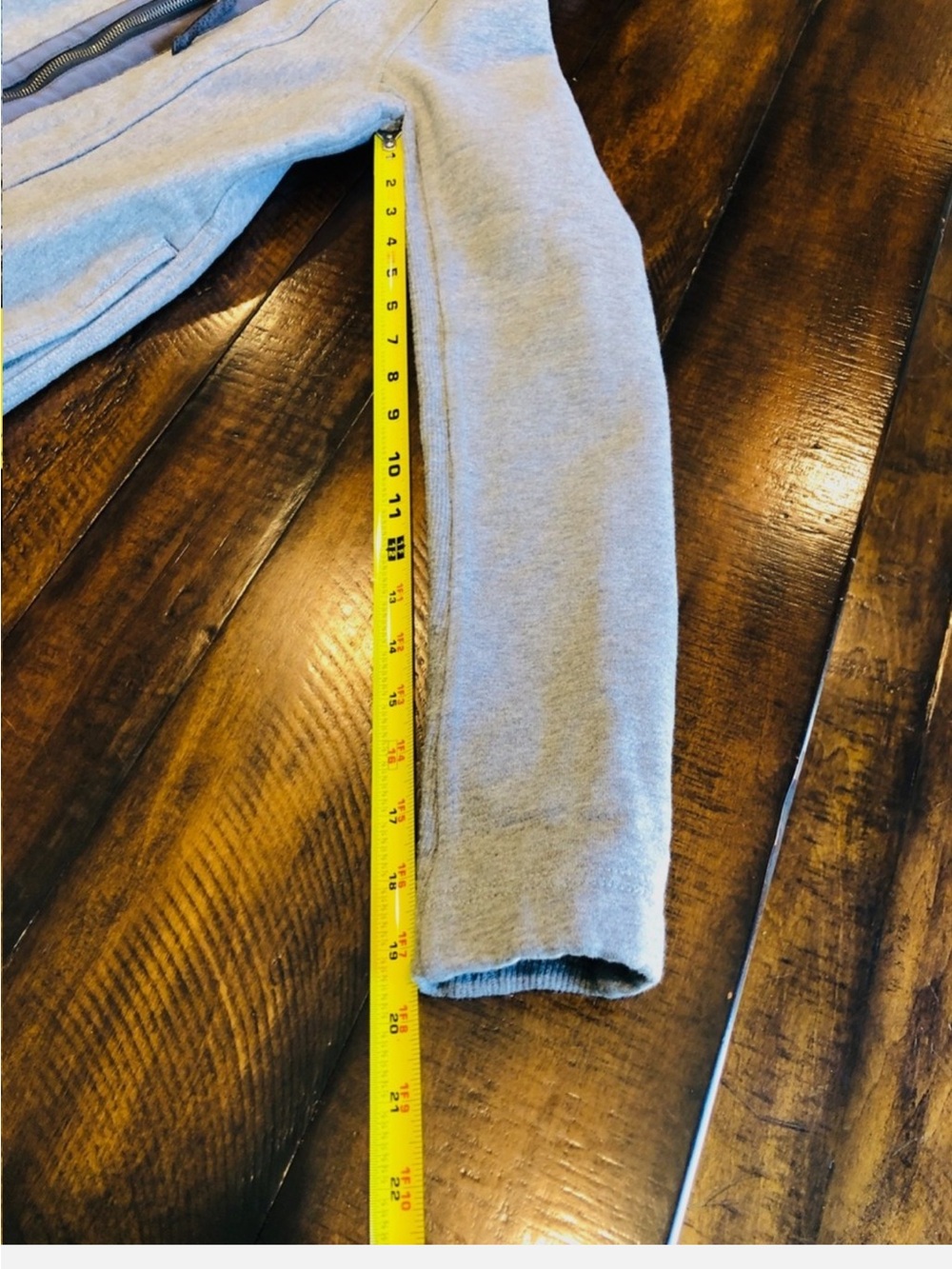 Lululemon Virasana Blanket Wrap Gray Women Size 8 Jacket Coat - Picture 16 of 16